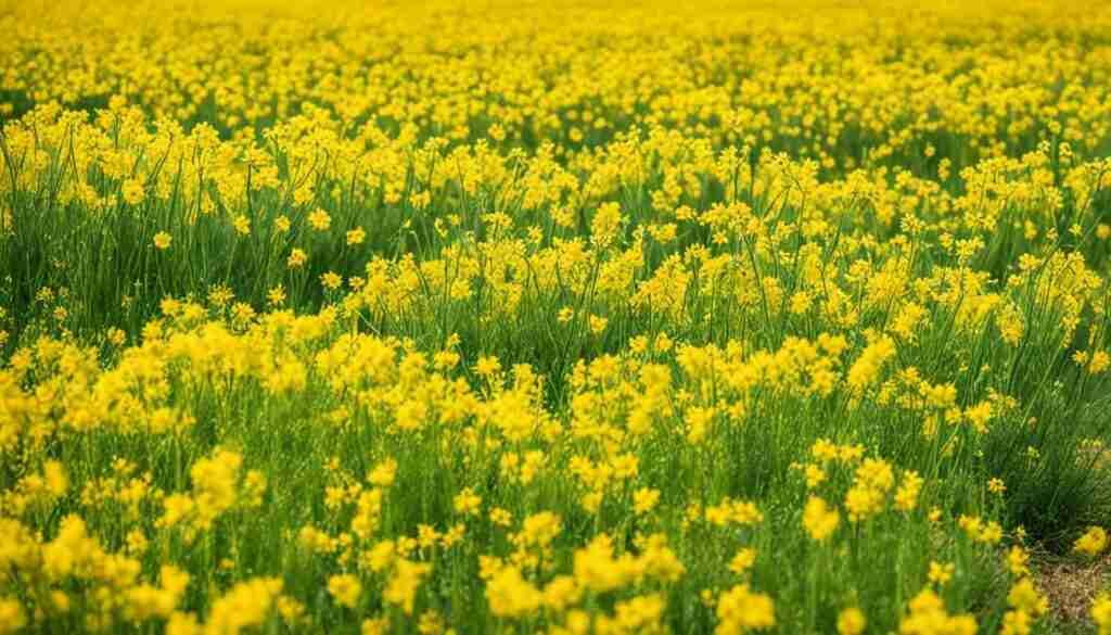 Different Shades of Yellow Floral Blooms