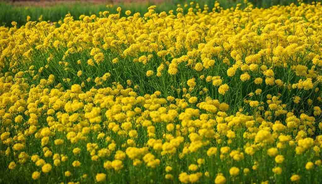 Different Shades of Yellow Floral Blooms
