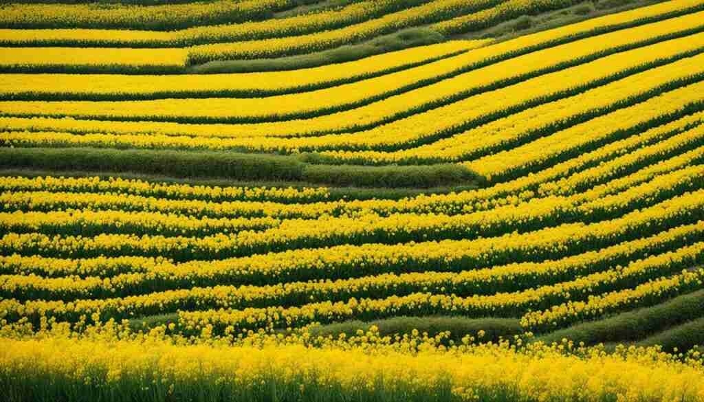 Different Shades of Yellow Floral Blooms