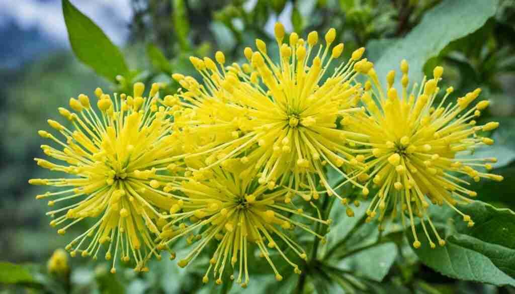 Different Shades of Yellow Floral Blooms