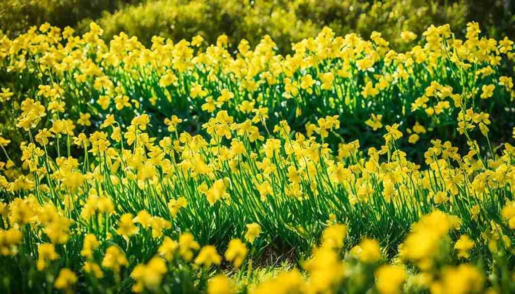 Different Shades of Yellow Floral Blooms