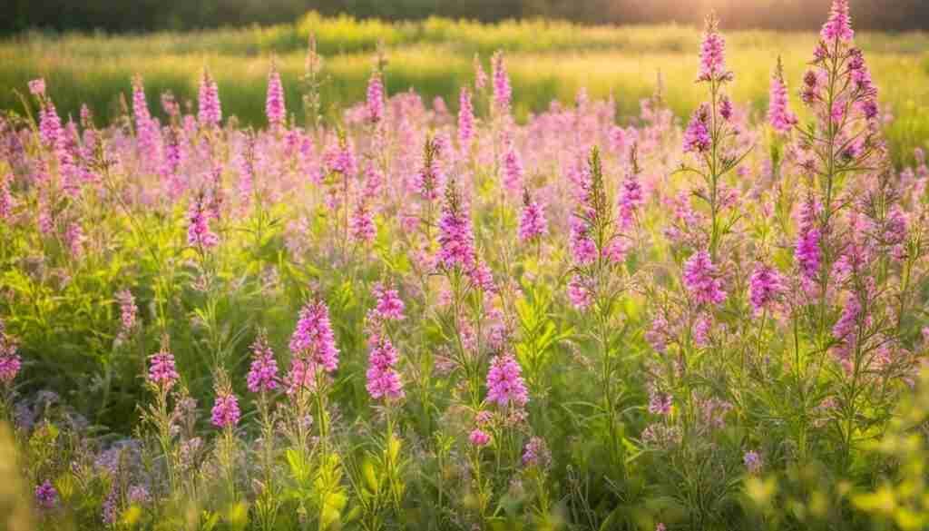 Illinois native pink flowers