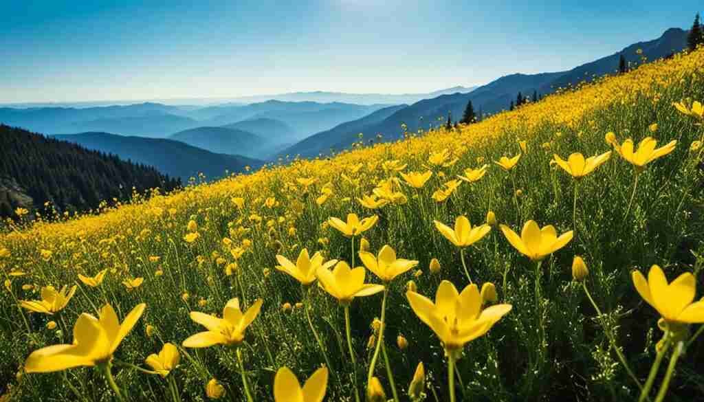 Malawi yellow flowers