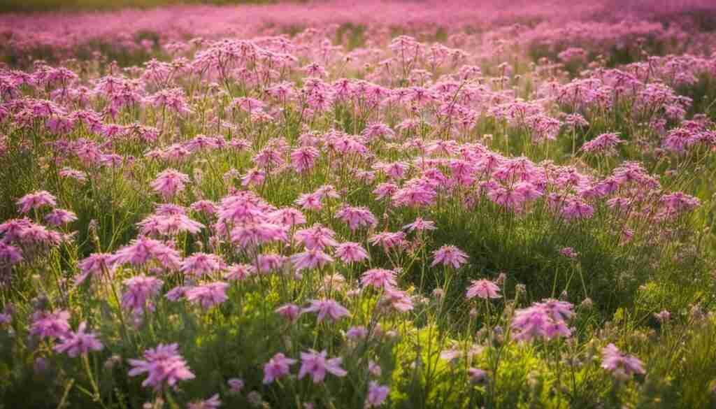 Native Pink Wildflowers in Iowa