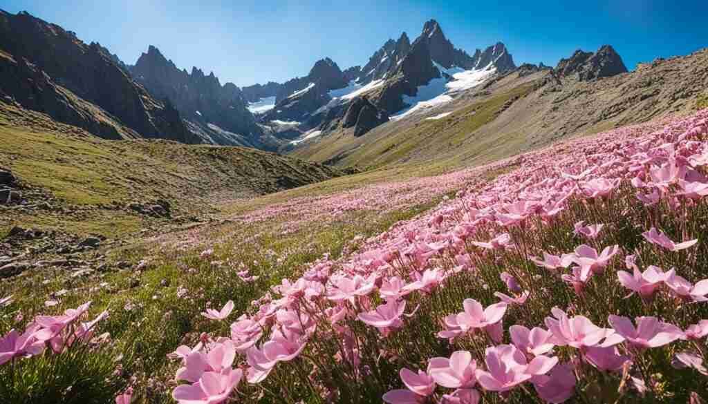 Native pink flowers in Idaho Native pink flowers in Idaho