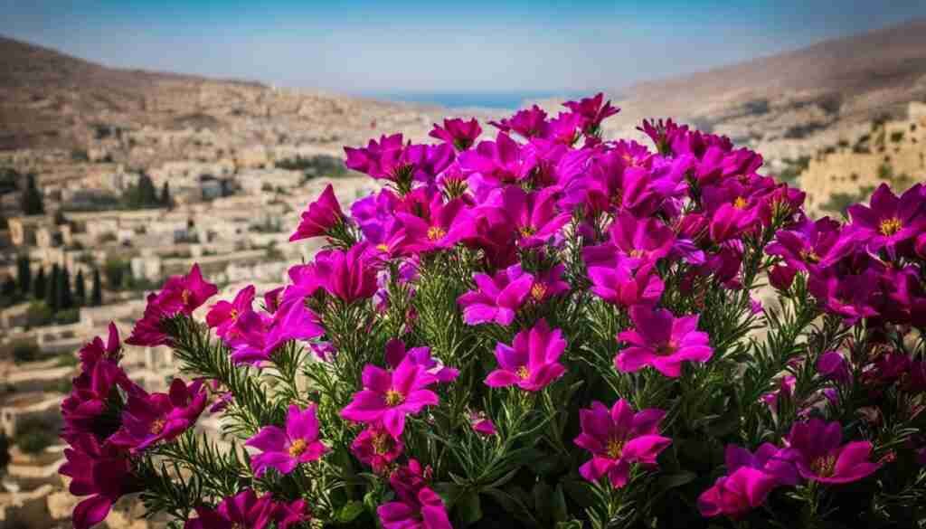 Palestinian flower varieties
