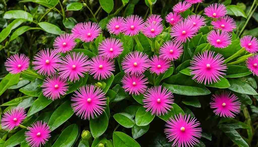 Pink Flower Varieties in Sao Tome and Principe