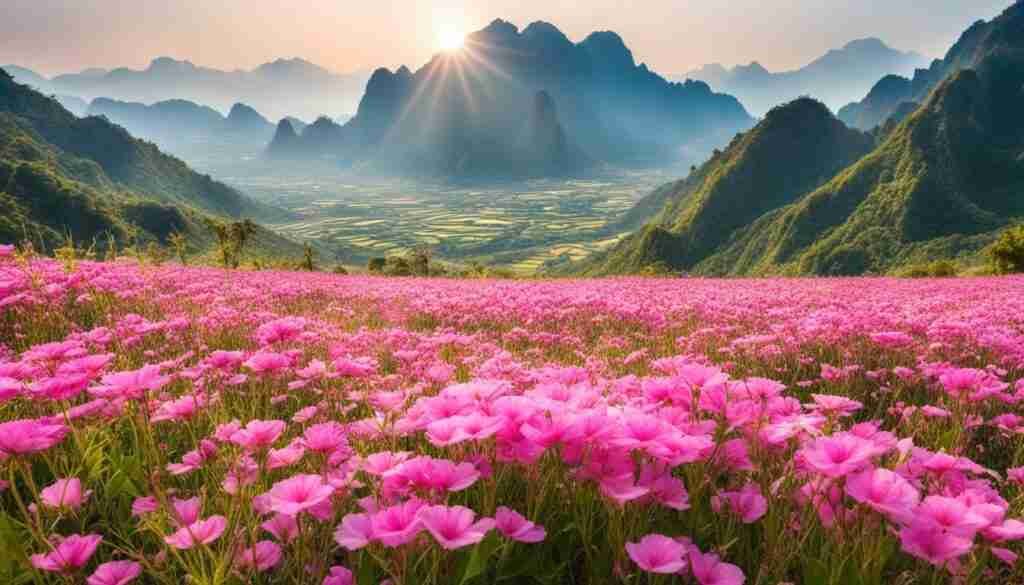 Pink Flower Varieties in Thailand Pink Flower Varieties in Thailand