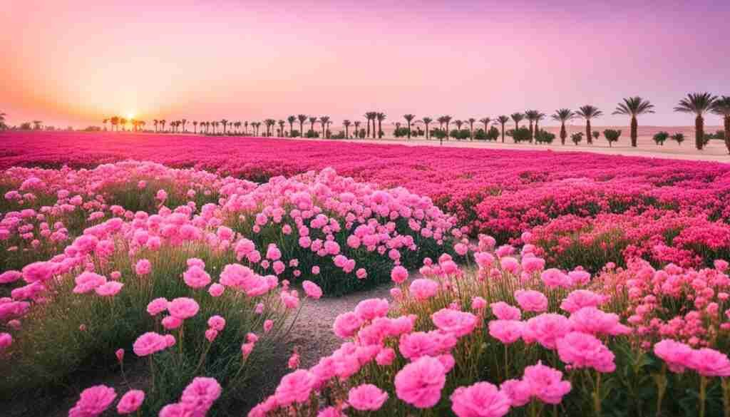 Pink Flowers in Culture