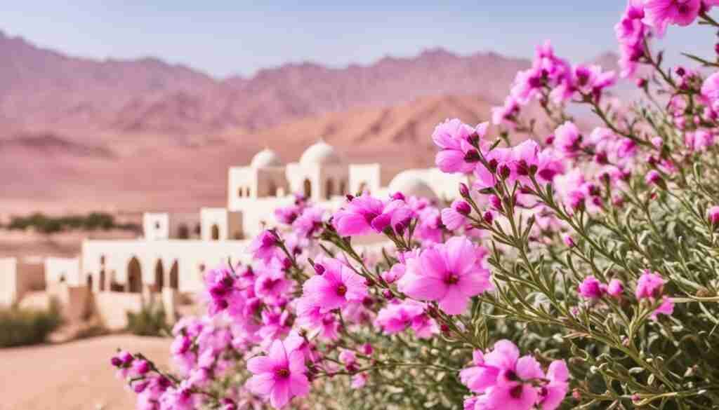 Pink Flowers in Omani Culture