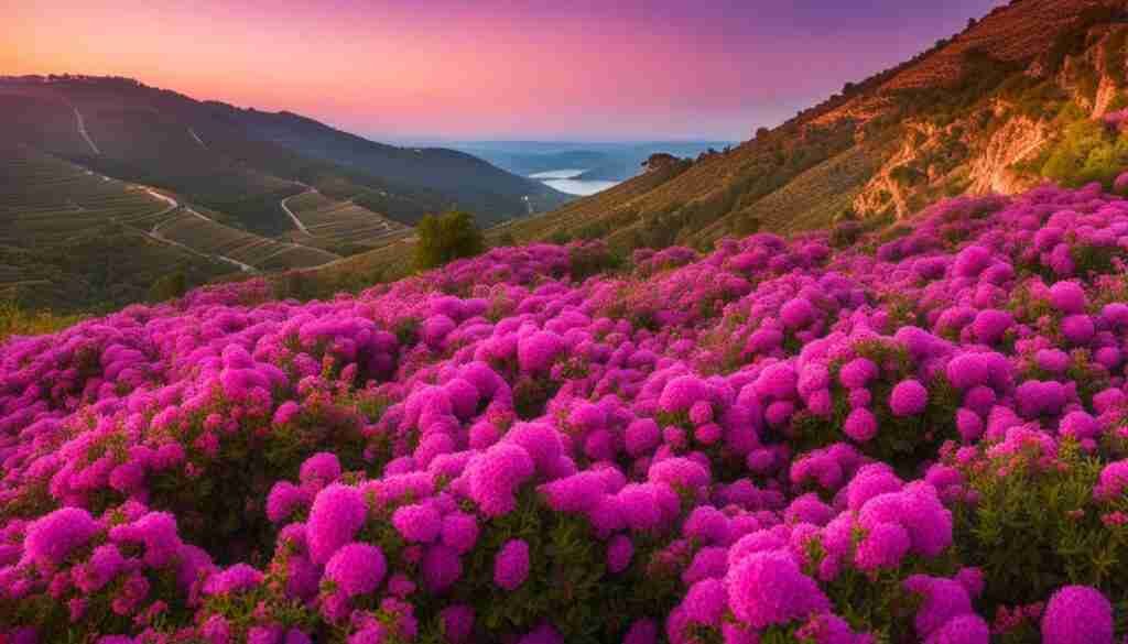 Pink Flowers in Portugal Pink Flowers in Portugal
