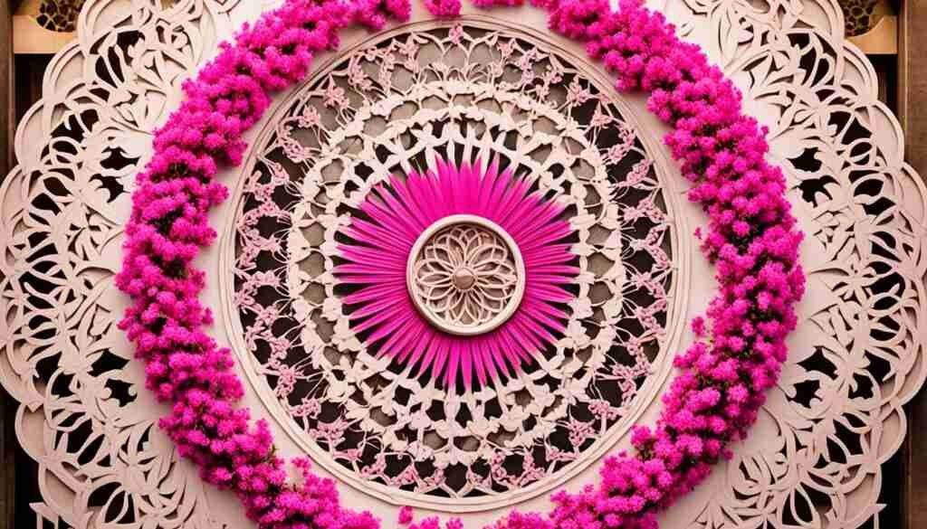 Pink Flowers in Saudi Arabian Culture