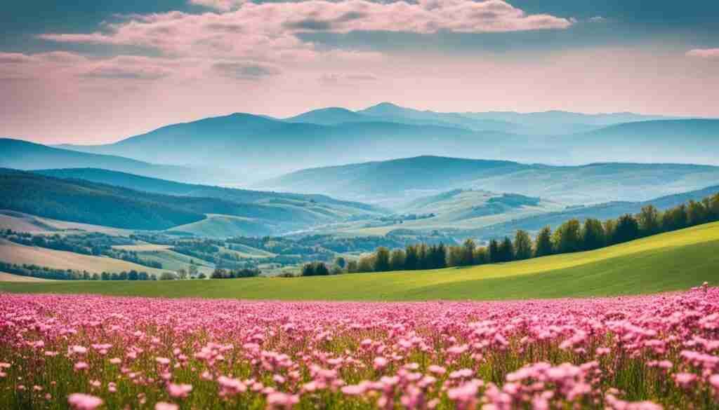 Pink Flowers in Serbian Culture