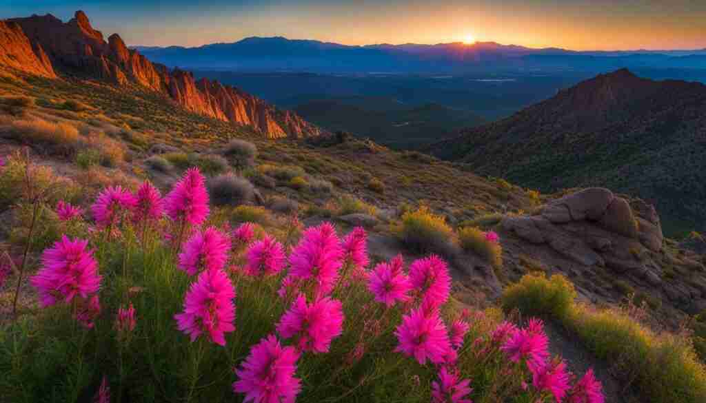 Pink Wildflowers in New Mexico Pink Wildflowers in New Mexico