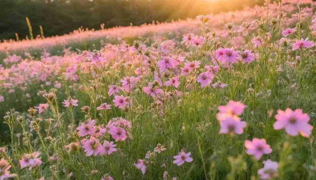 Pink Wildflowers in Rhode Island