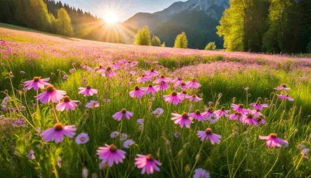 Pink flower types in Slovenia Pink flower types in Slovenia