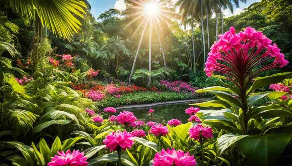 Pink flowers in Surinamese culture