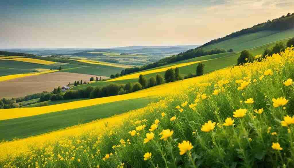 Popular Yellow Flowers in Hungary