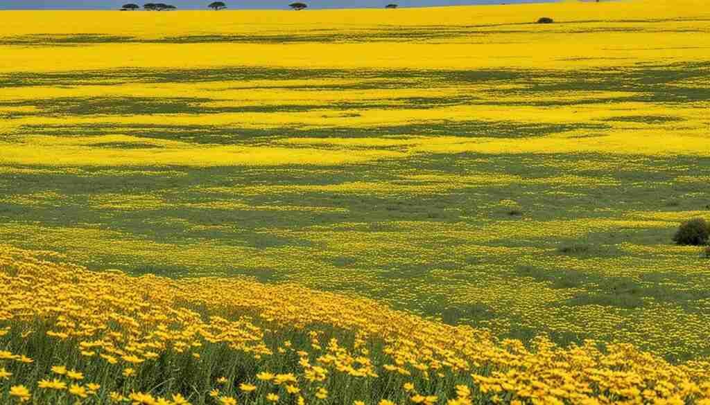 Popular Yellow Flowers in Kenya