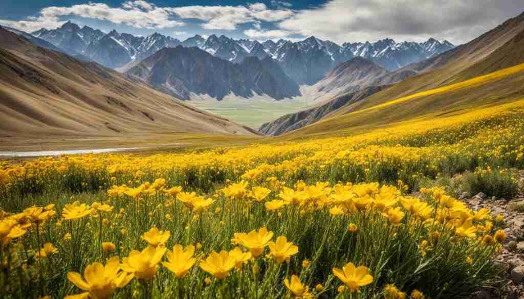 Popular Yellow Flowers in Kyrgyzstan