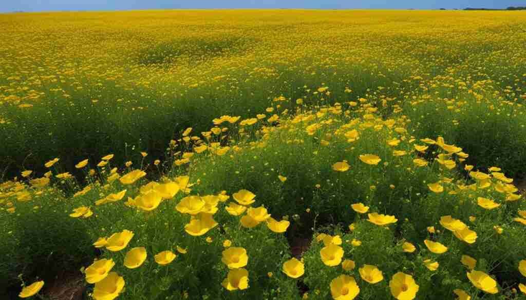 Popular Yellow Flowers in Mozambique