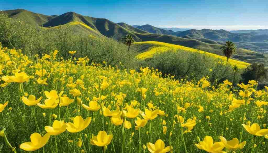 Popular Yellow Flowers in Saudi Arabia