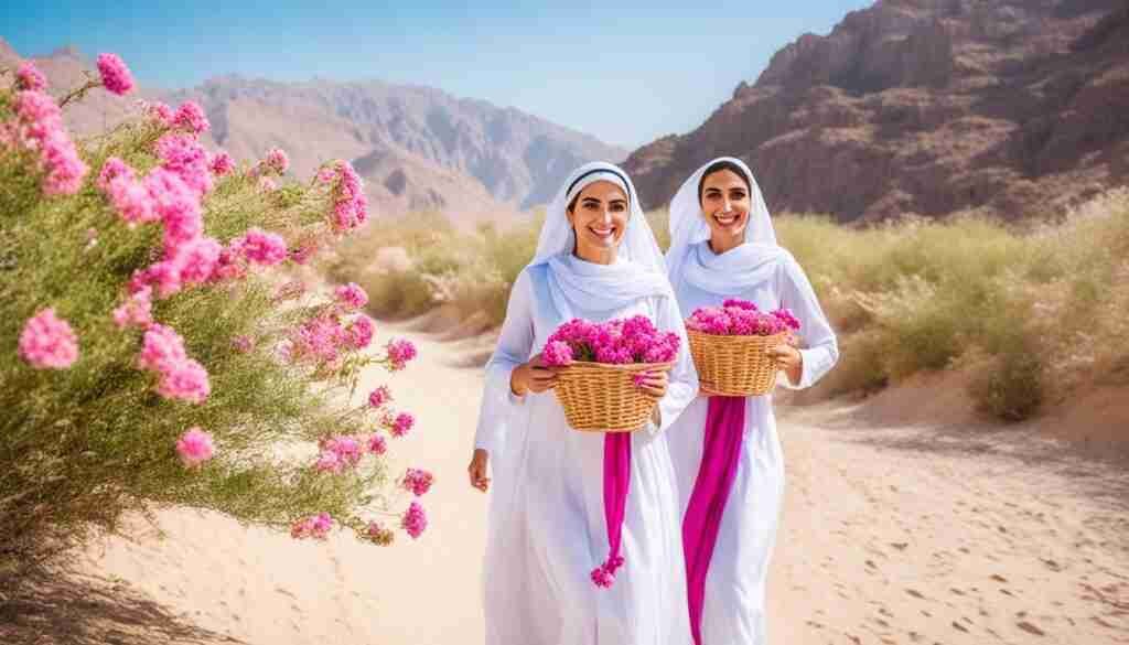 Popular pink Flowers in Oman