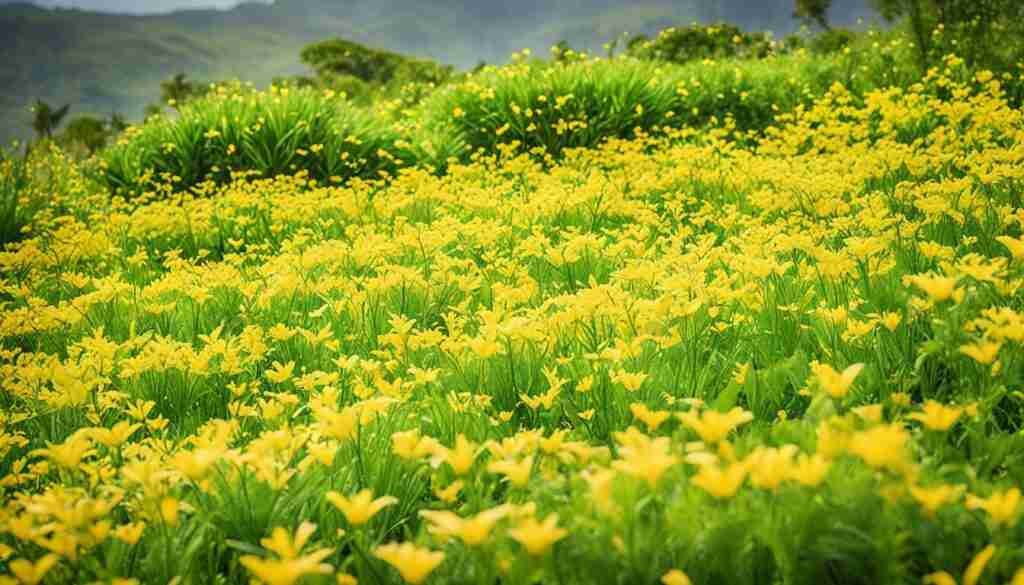 Popular yellow flowers in Comoros Popular yellow flowers in Comoros