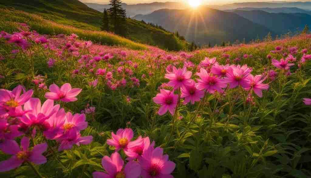 Types of Pink Flowers in Tonga Image