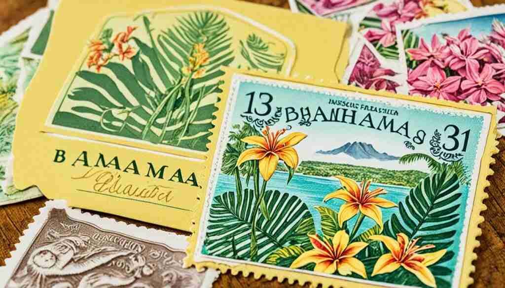 Yellow Elder stamps and postcards