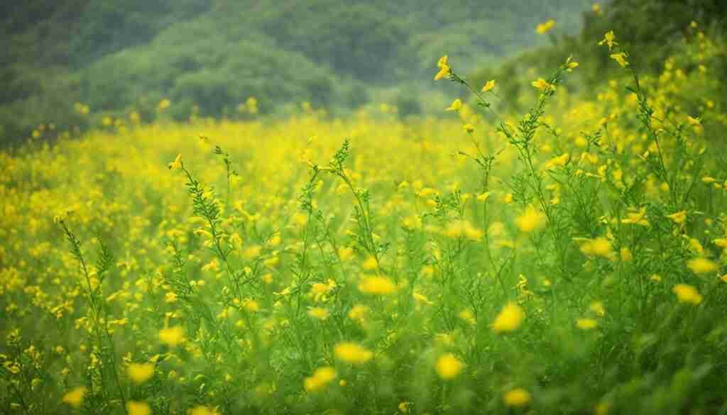 Yellow Flower Types in Ghana