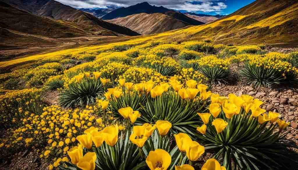 Yellow Flower Varieties in Bolivia