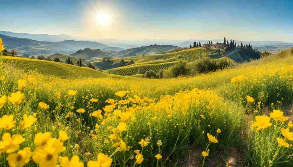 Yellow Flower Varieties in San Marino