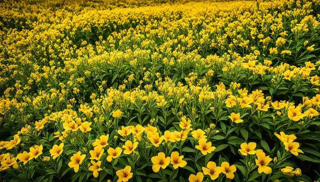 Yellow Flowers in Congo