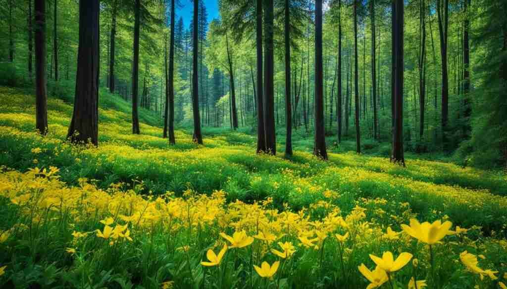 Yellow Flowers in Congo