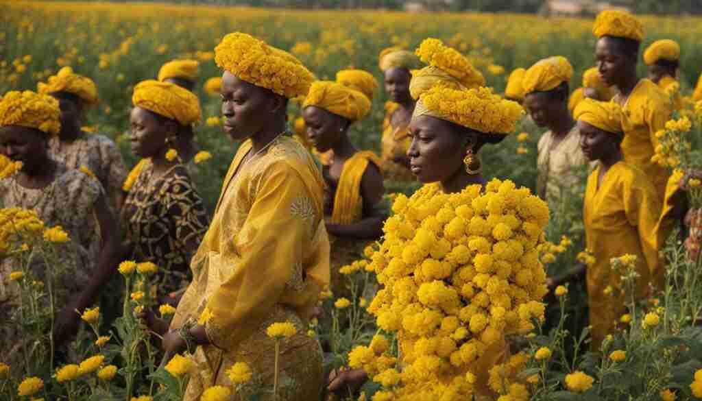 Yellow Flowers in Culture