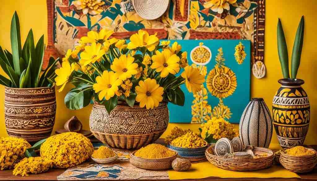 Yellow Flowers in Culture