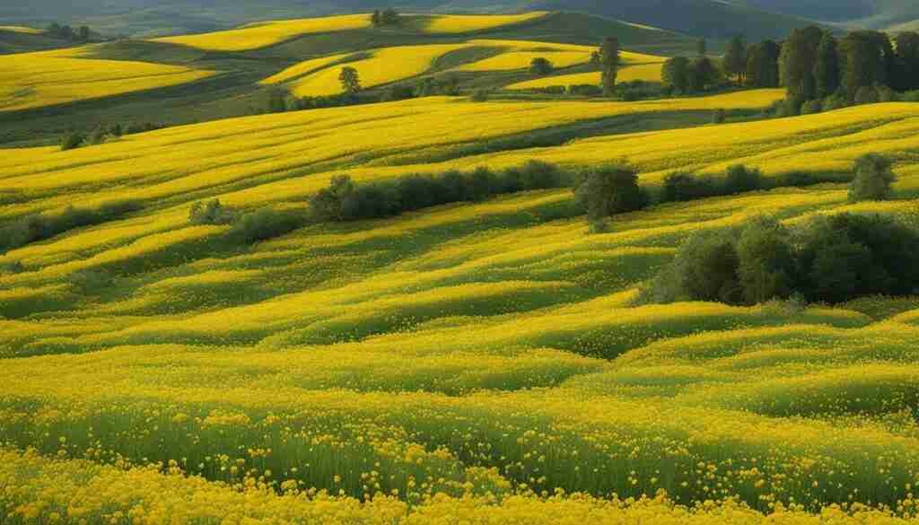 Yellow Flowers in Cyprus
