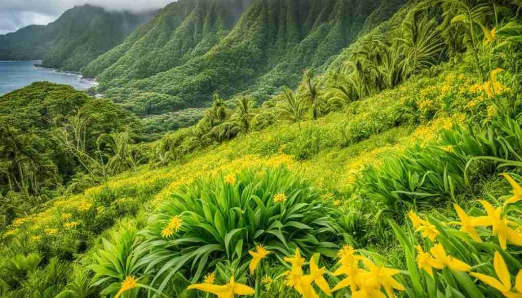Yellow Flowers in Dominica Types and Varieties