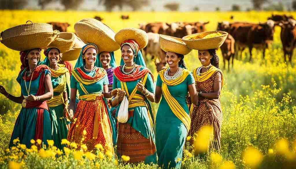 Yellow Flowers in Ethiopian Culture