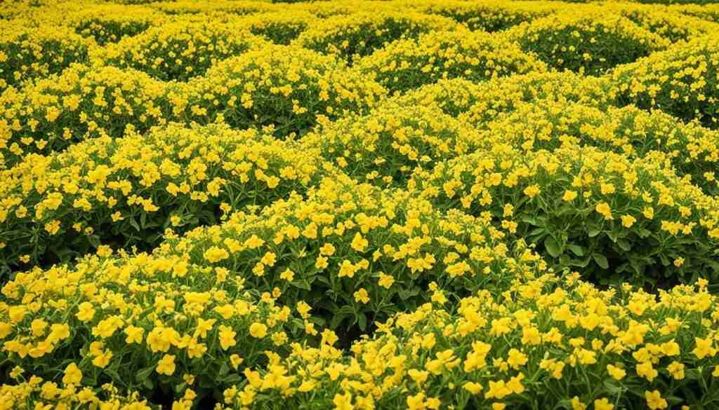 Yellow Flowers in Guinea-Bissau