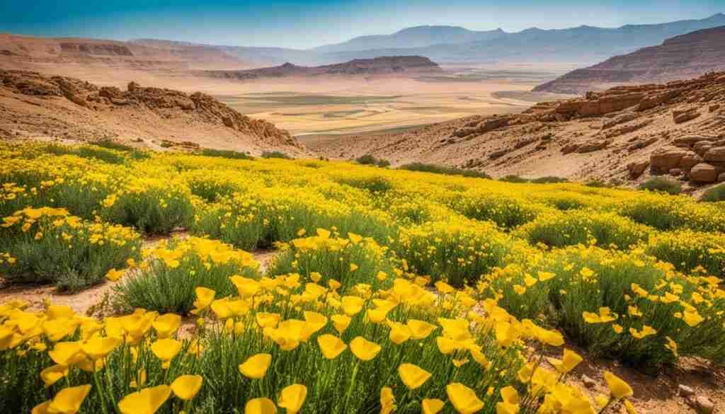 Yellow Flowers in Jordan Types and Varieties