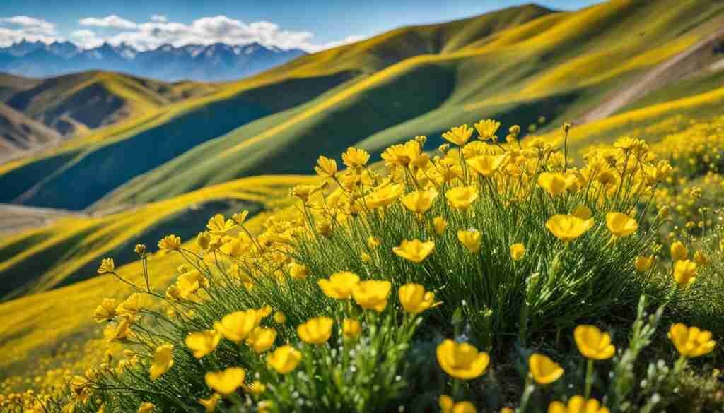 Yellow Flowers in Kyrgyzstan Types and Varieties