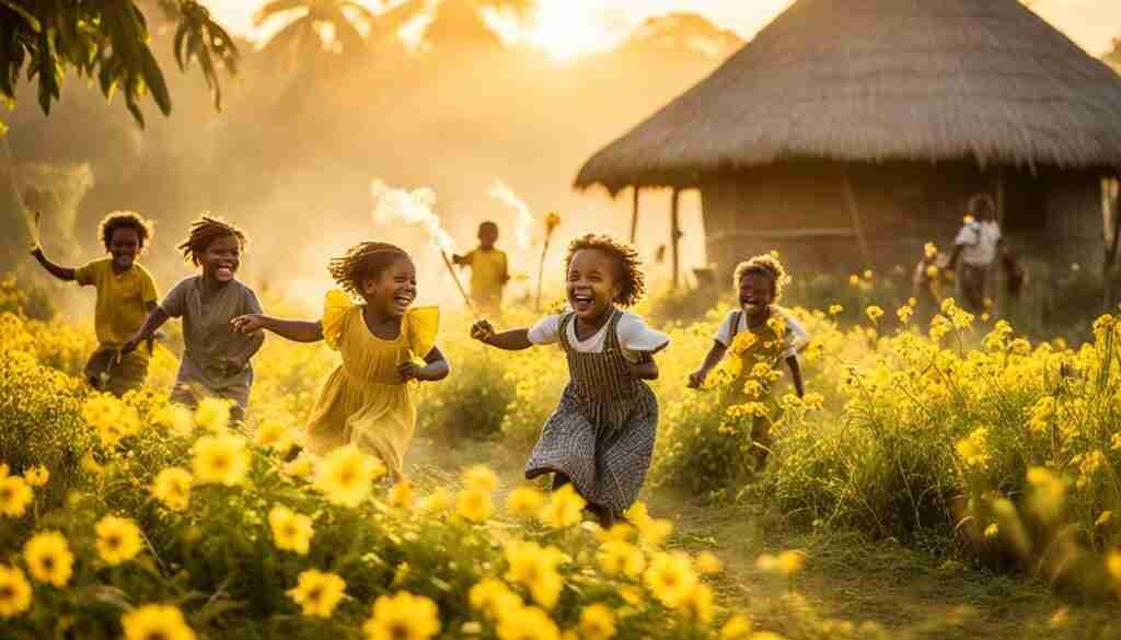 Yellow Flowers in Liberian Culture