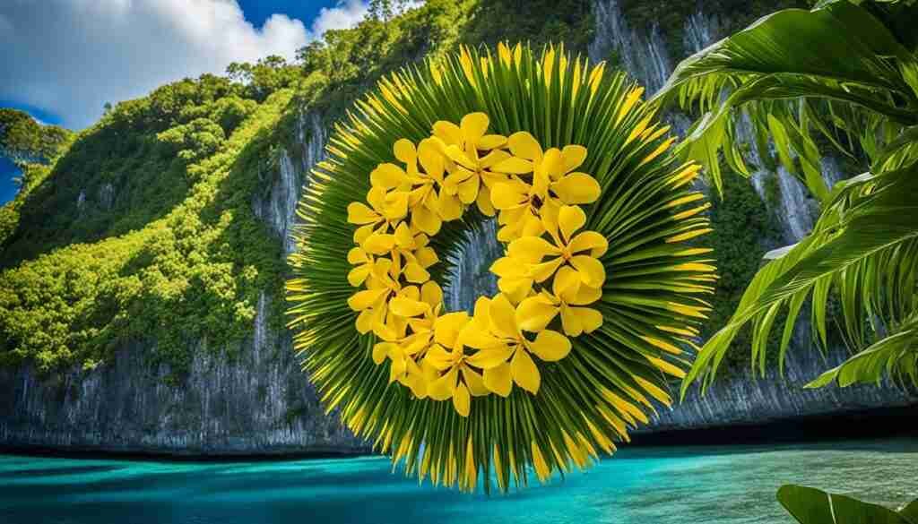 Yellow Flowers in Palau Culture Yellow Flowers in Palau Culture