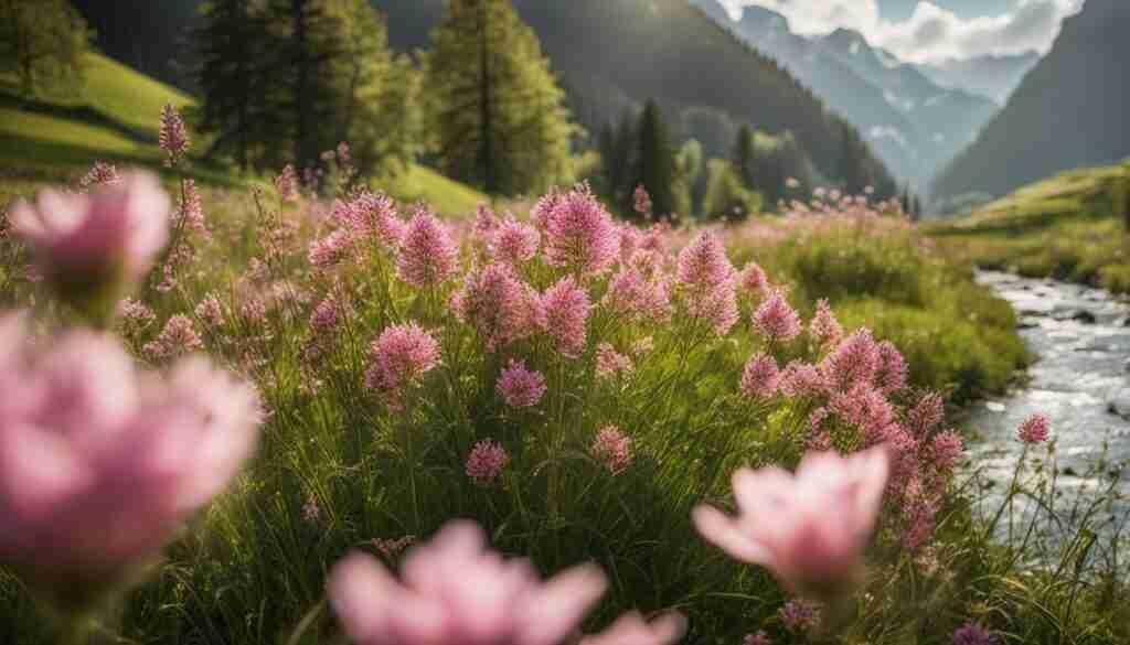 pink flowers in culture