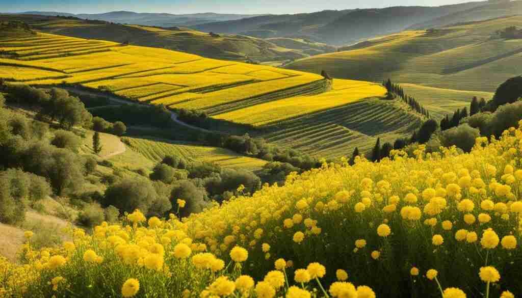 popular yellow flowers in Portugal popular yellow flowers in Portugal