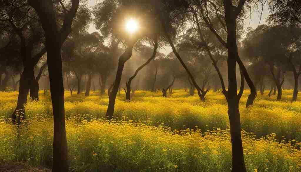 yellow flowers in Nigeria