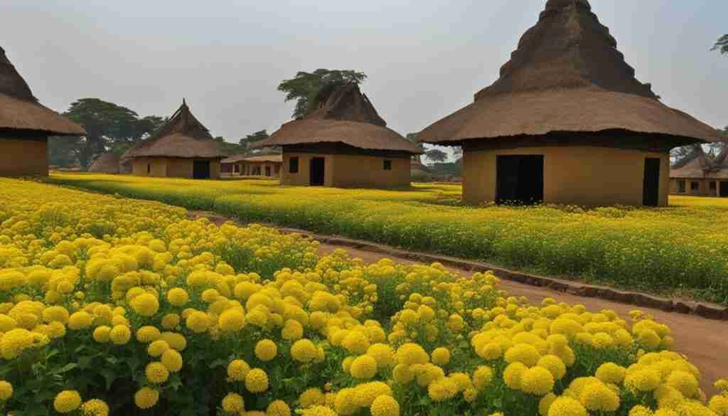 yellow flowers in Nigeria characteristics