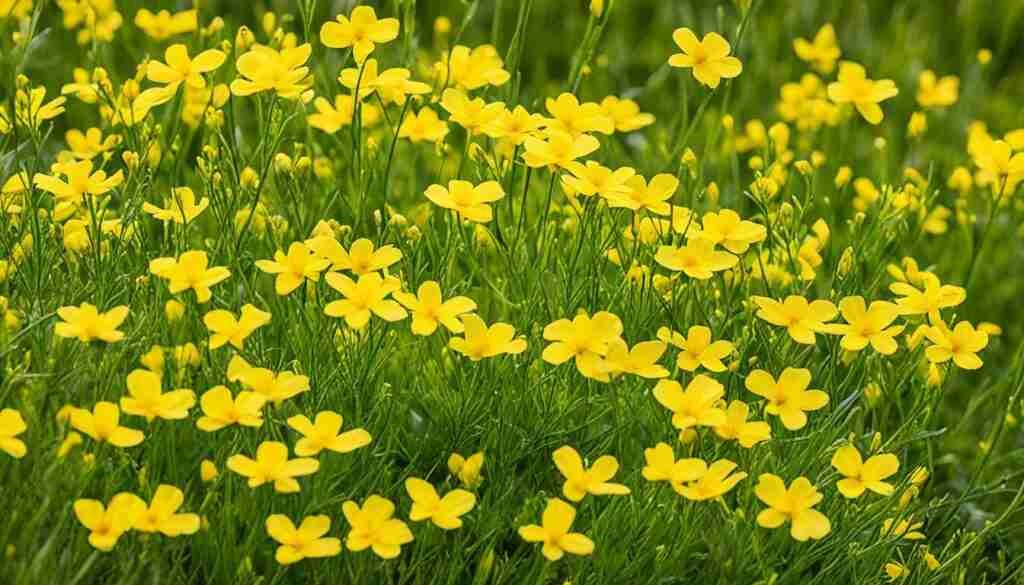 Different Shades of Yellow Floral Blooms
